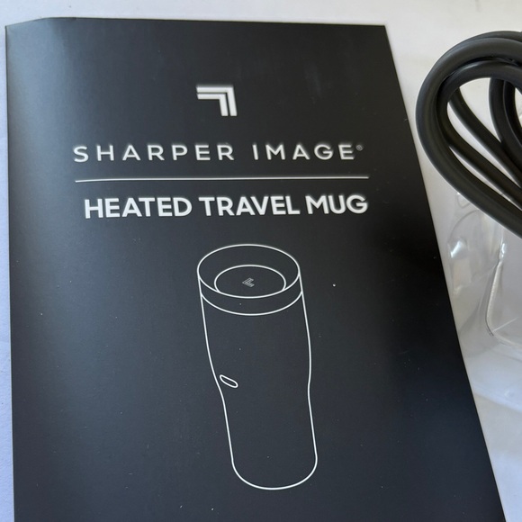 Sharper Image USB-C Heated Mug with Gray Lid - Picture 5 of 9